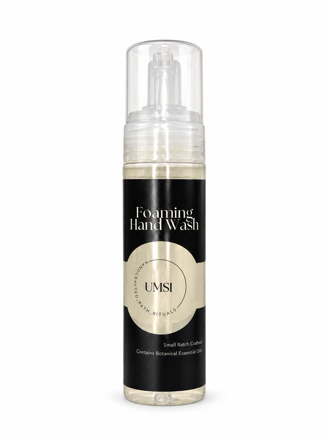 UMSI Foaming Hand Wash — front of bottle